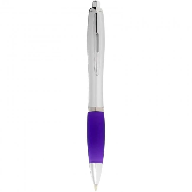 Nash ballpoint pen with coloured grip
