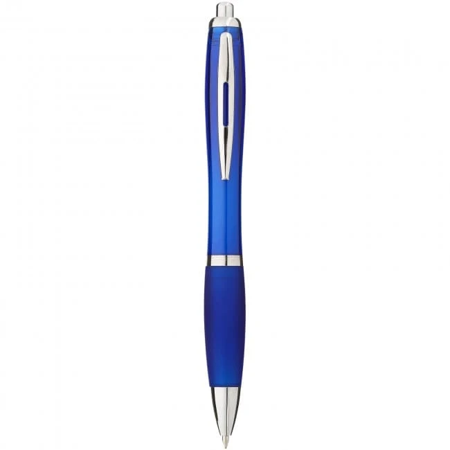 Nash Ballpoint Pen Coloured Barrel and Grip (blue ink)