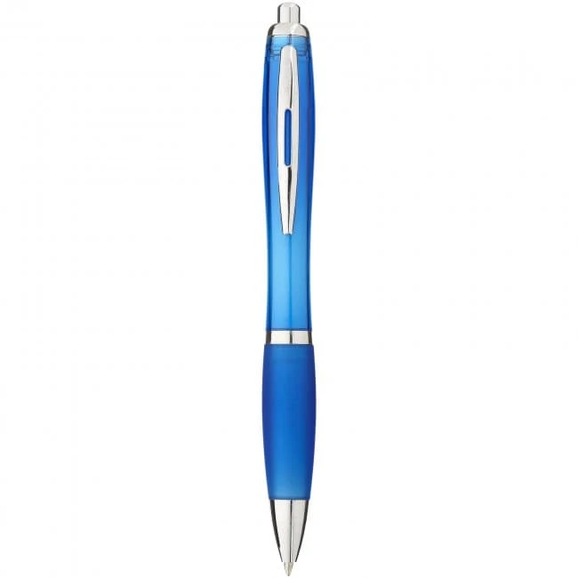 Nash Ballpoint Pen Coloured Barrel and Grip (blue ink)