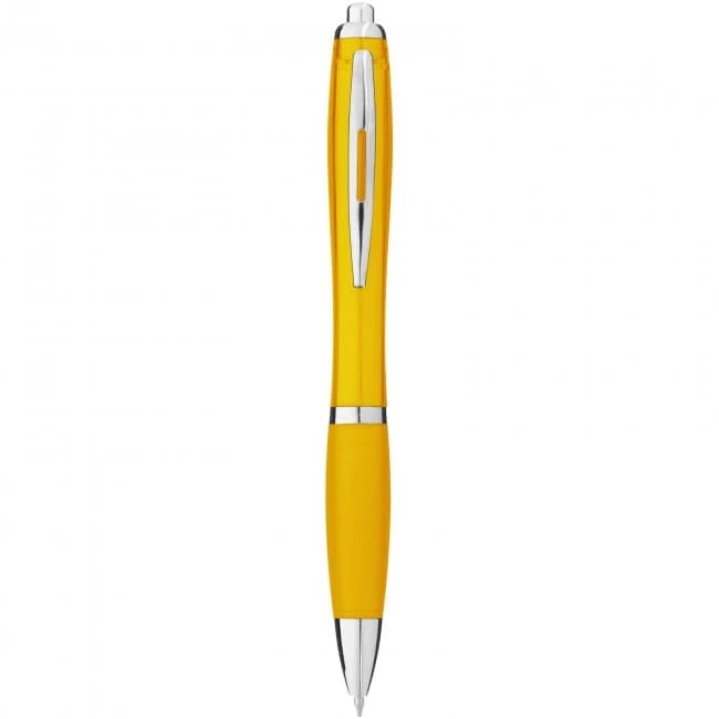 Nash Ballpoint Pen Coloured Barrel and Grip (blue ink)