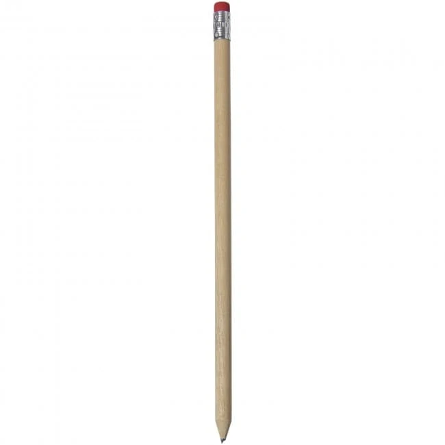 Cay wooden pencil with eraser