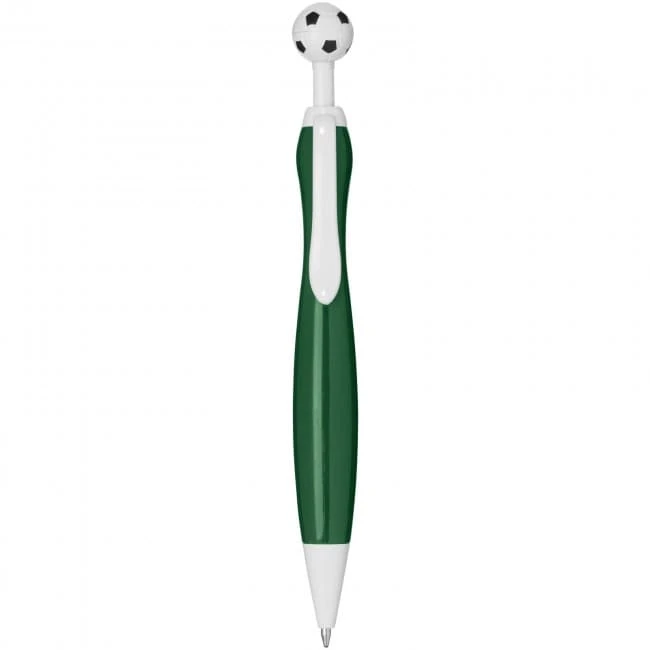 Naples ballpoint pen with football-shaped clicker
