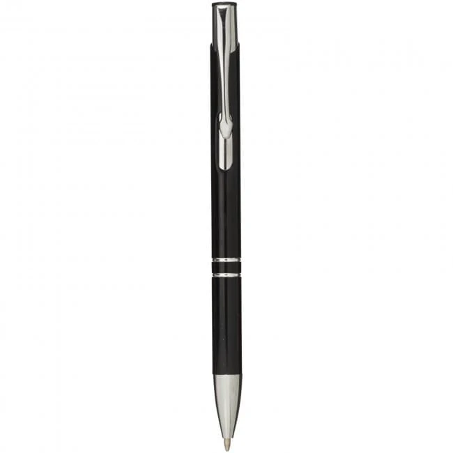 Moneta Aluminium Click Ballpoint Pen (blue ink)