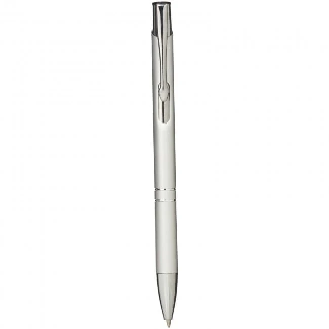 Moneta Aluminium Click Ballpoint Pen (blue ink)