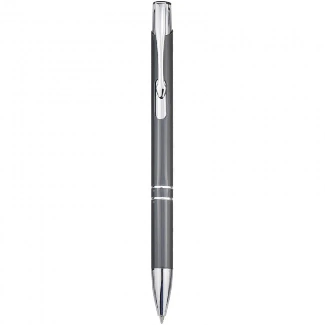 Moneta Aluminium Click Ballpoint Pen (blue ink)