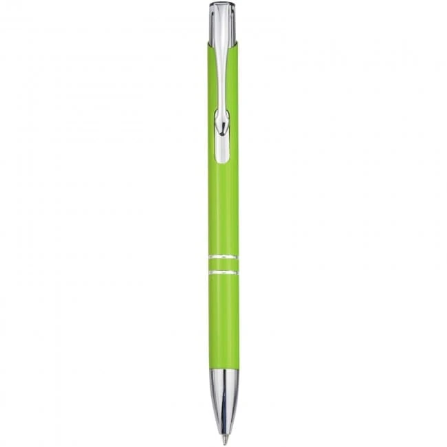 Moneta Aluminium Click Ballpoint Pen (blue ink)