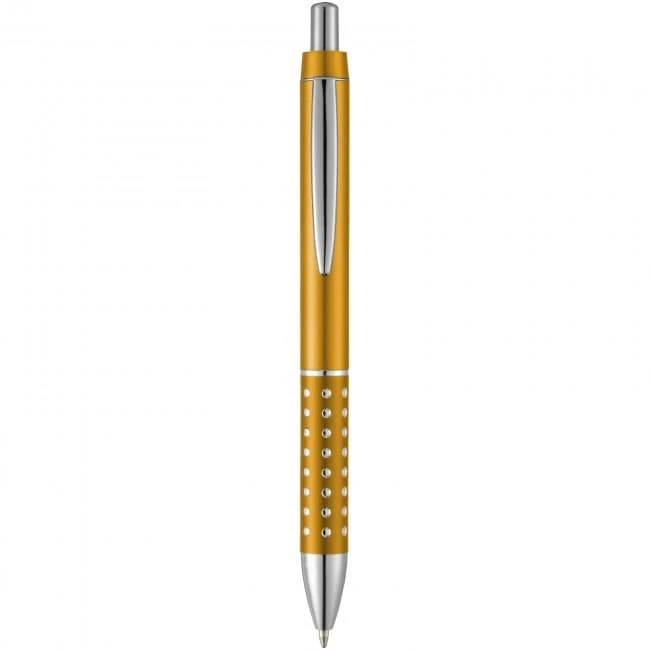 Bling ballpoint pen with aluminium grip