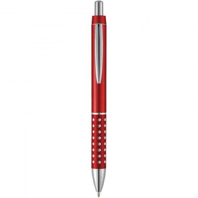 Bling ballpoint pen with aluminium grip