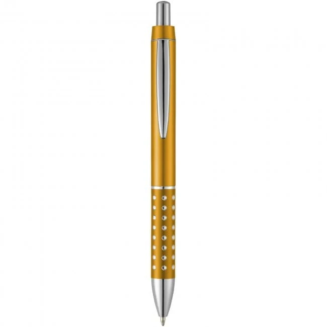 Bling ballpoint pen with aluminium grip