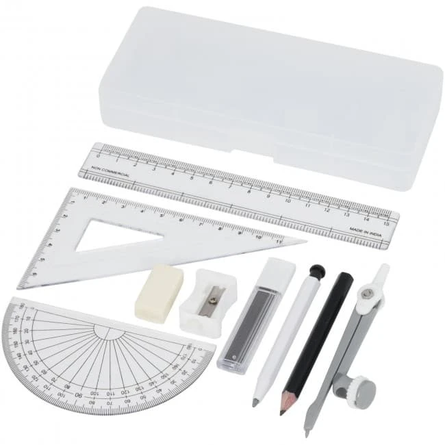 Julia 9-piece school geometry set