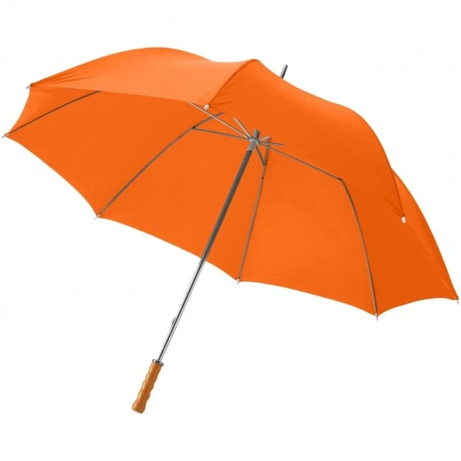 Karl 30'' golf umbrella with wooden handle