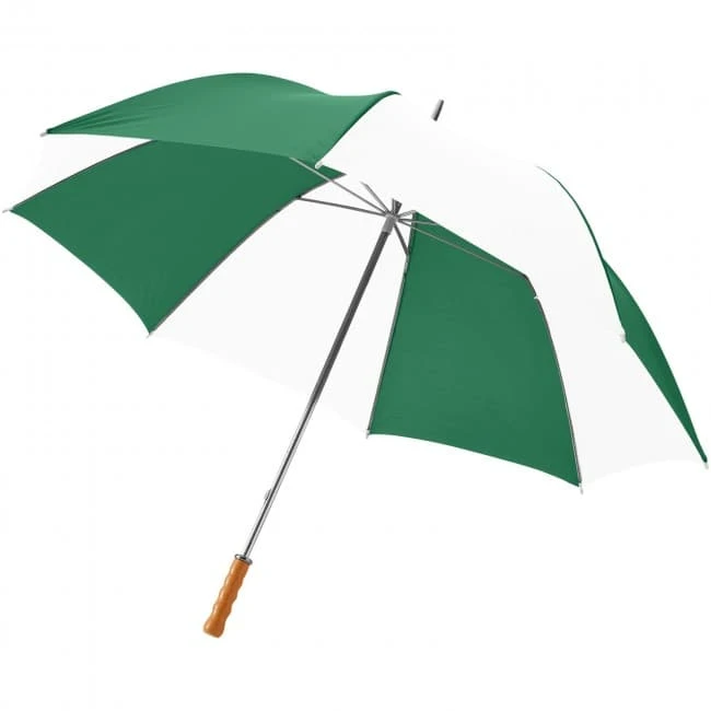 Karl 30'' golf umbrella with wooden handle