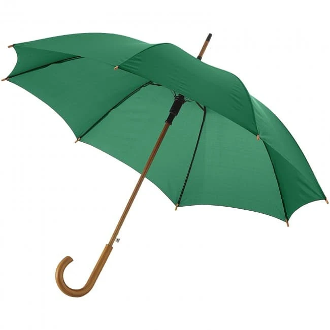 Kyle 23'' auto open umbrella wooden shaft and handle