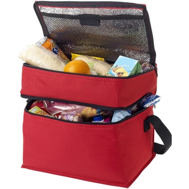 Oslo 2-Zippered Compartments Cooler Bag 13L