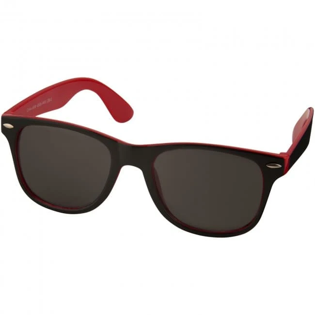 Sun Ray Sunglasses With Two Coloured Tones