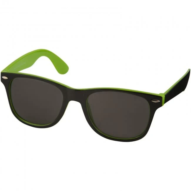 Sun Ray Sunglasses With Two Coloured Tones