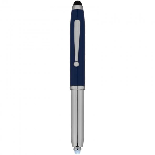 Xenon stylus ballpoint pen with LED light
