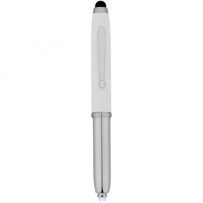 Xenon stylus ballpoint pen with LED light