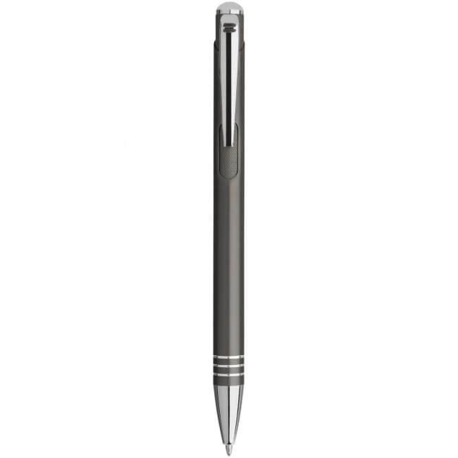 Izmir ballpoint pen with knurled pusher