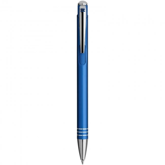 Izmir ballpoint pen with knurled pusher