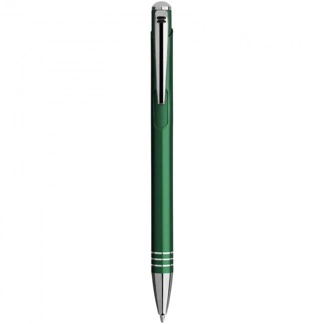 Izmir ballpoint pen with knurled pusher