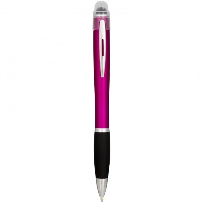 Nash light up pen coloured barrel and black grip