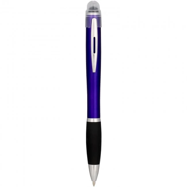 Nash light up pen coloured barrel and black grip