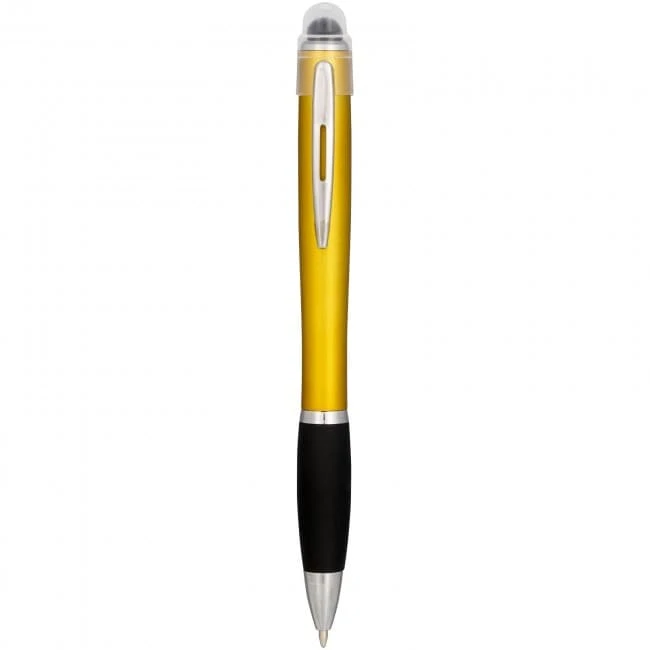 Nash light up pen coloured barrel and black grip
