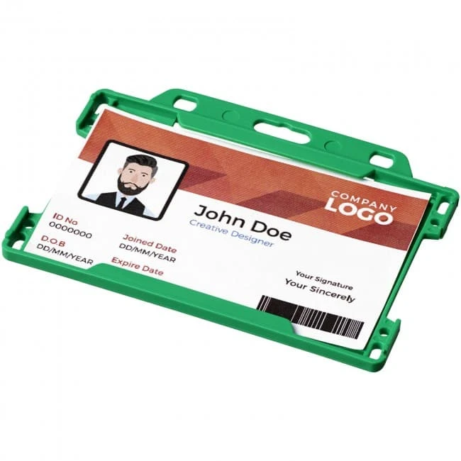 Vega plastic card holder