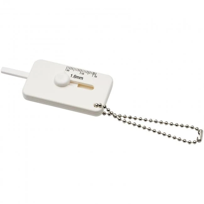Kepi tyre tread check keyring