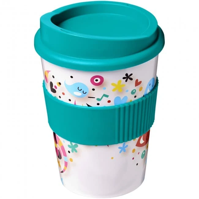 Brite Americano Medio Tumbler With Grip 300ml