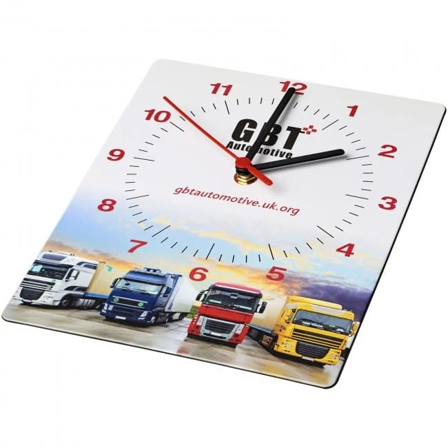 Brite-Clock Rectangular Wall Clock 