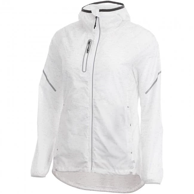 Signal reflective packable ladies jacket