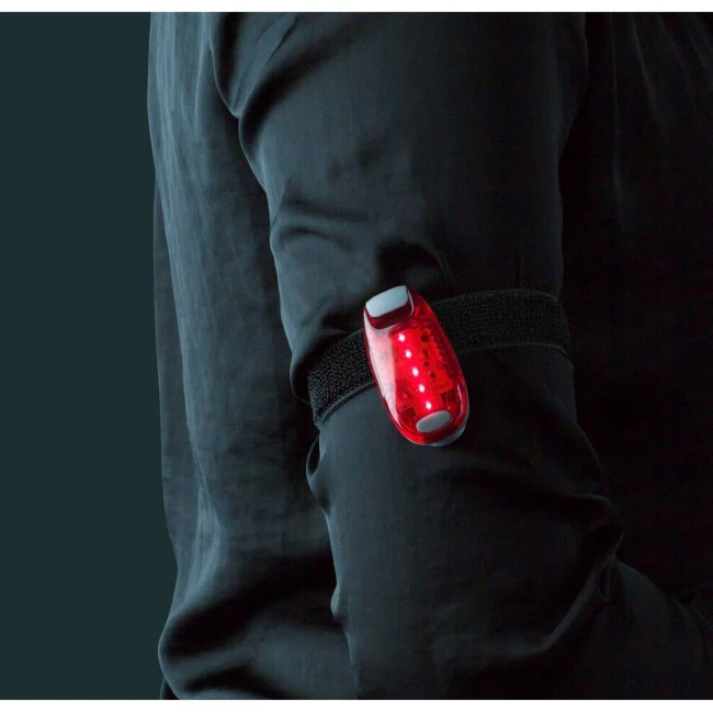 Safety light with clip