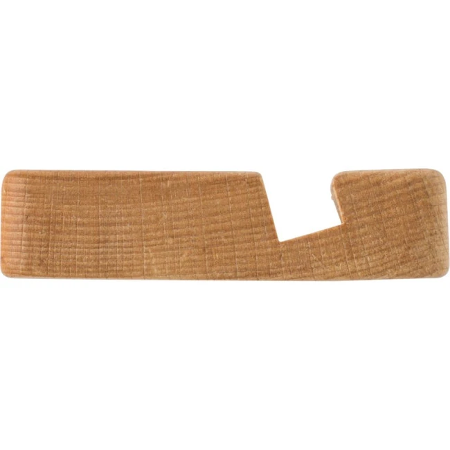 Beech wood phone holder