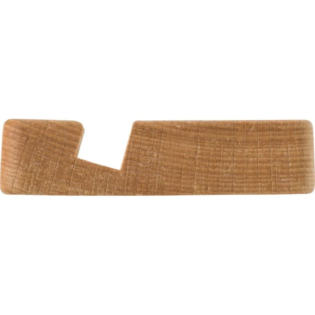 Beech wood phone holder
