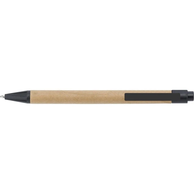 Wire bound notebook with ballpen
