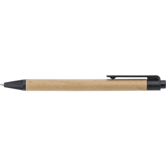 Wire bound notebook with ballpen