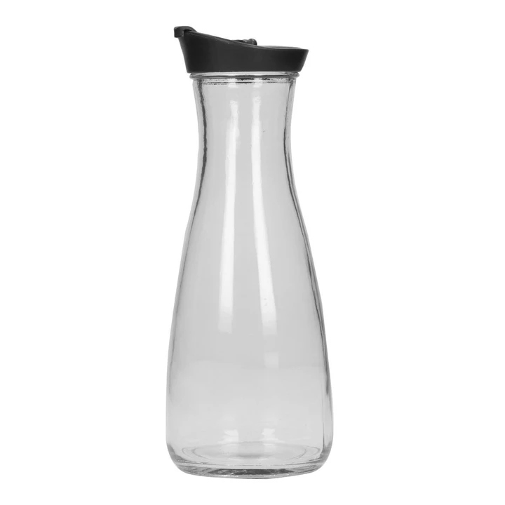 Glass Carafe Minerale 850ml - Transparent