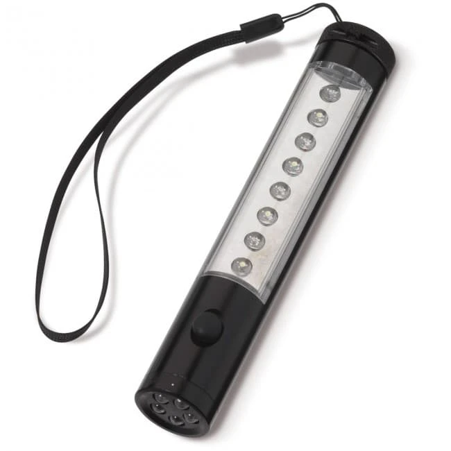 Aluminium torch magnet 5+8 LED