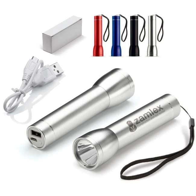Powerbank flashlight 2200mAh