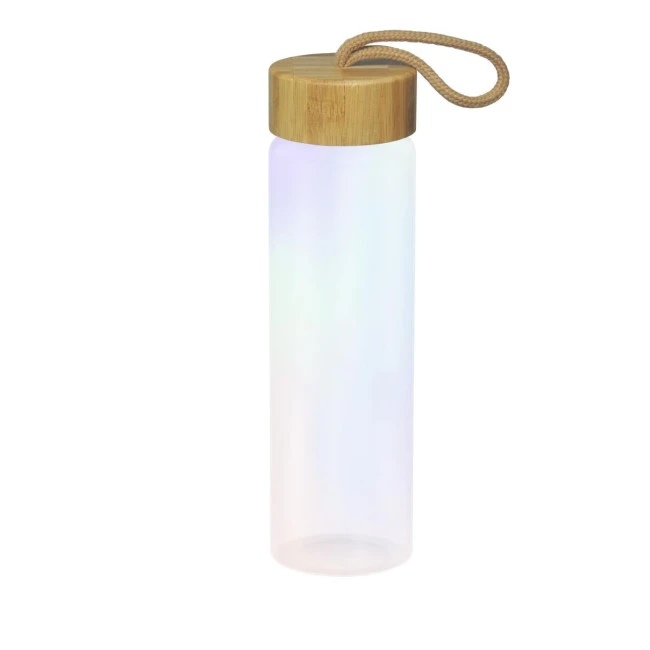 Bamboo Glass Bottle 0.65L