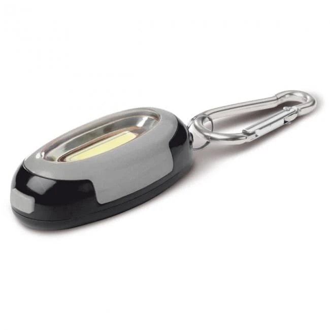 COB light with carabiner
