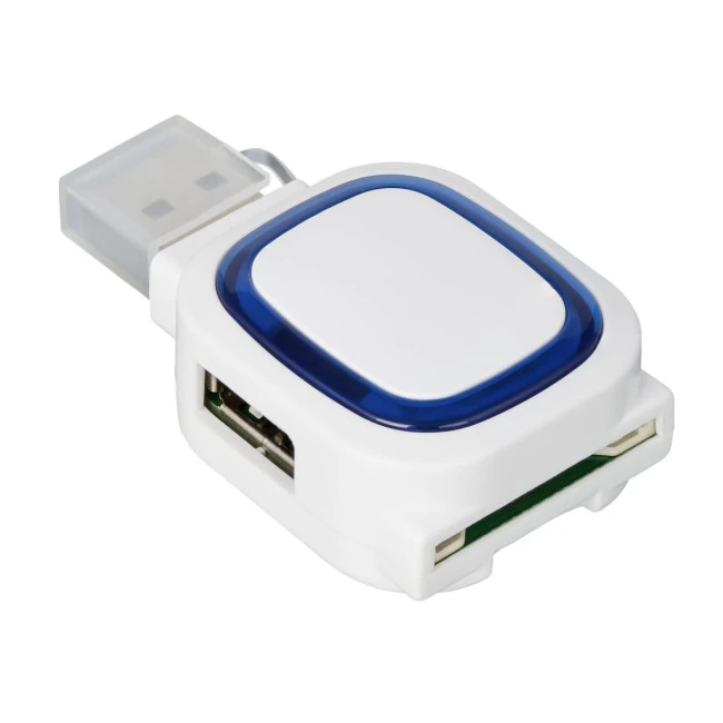 2-Port USB Hub & Card Reader