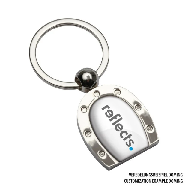 Horse Shoe Metal Keyring