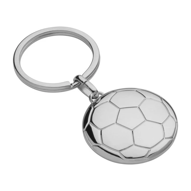 Round Metal Keyring