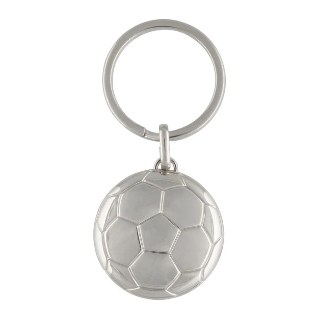 Round Metal Keyring