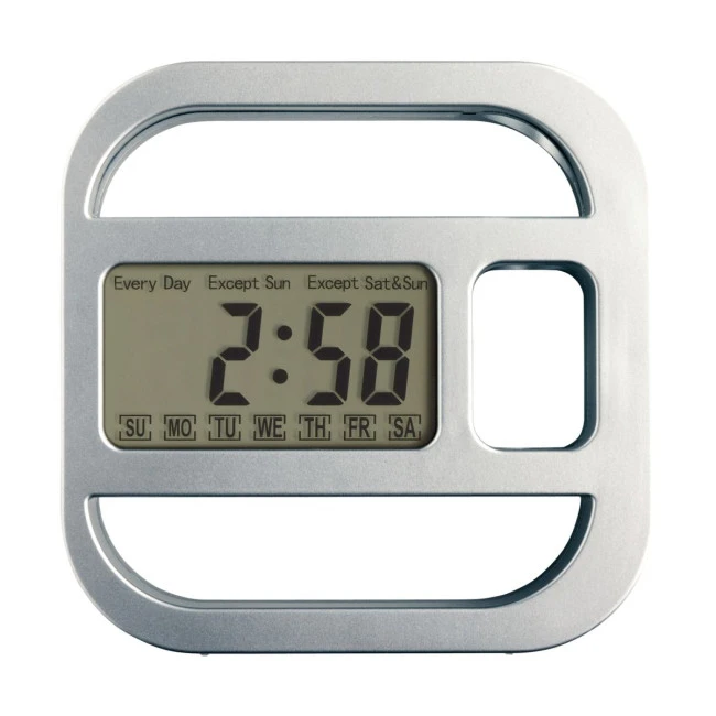 Desk clock with alarm function