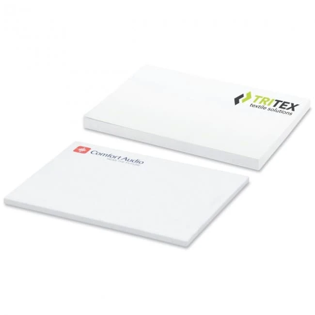 50 adhesive notes, 100x75mm