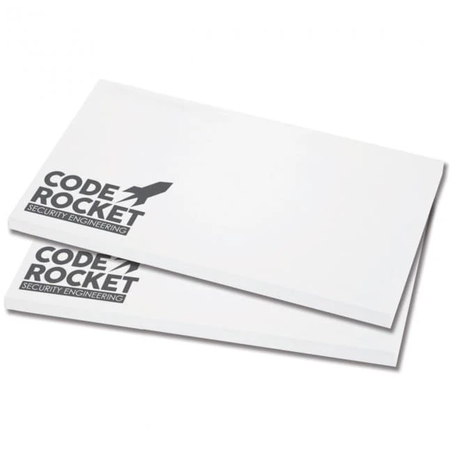 100 adhesive notes, 125x75mm